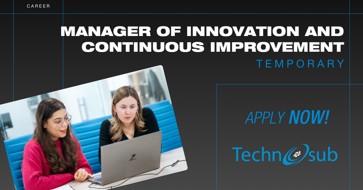 Manager of Innovation and Continuous Improvement | Jobs & Career ...